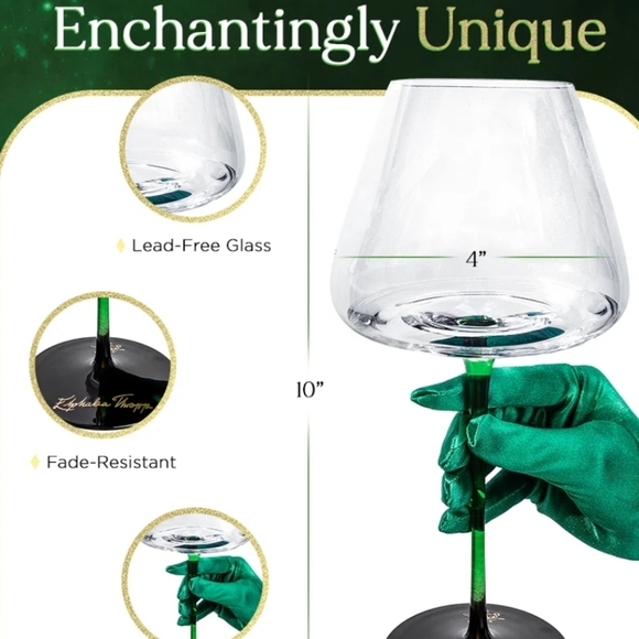 Dragon Glassware X Wicked Wine Glass Set - Picture 5 of 13